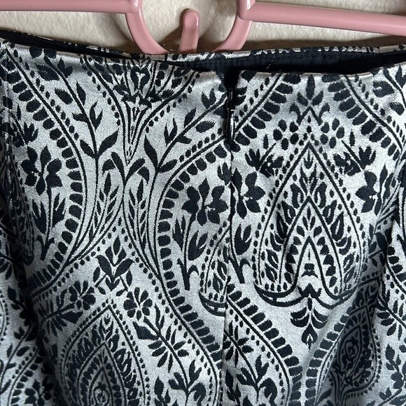 Worthington Skirt Size 4 Lot of 2 - Black Floral & Gray - Picture 5 of 12